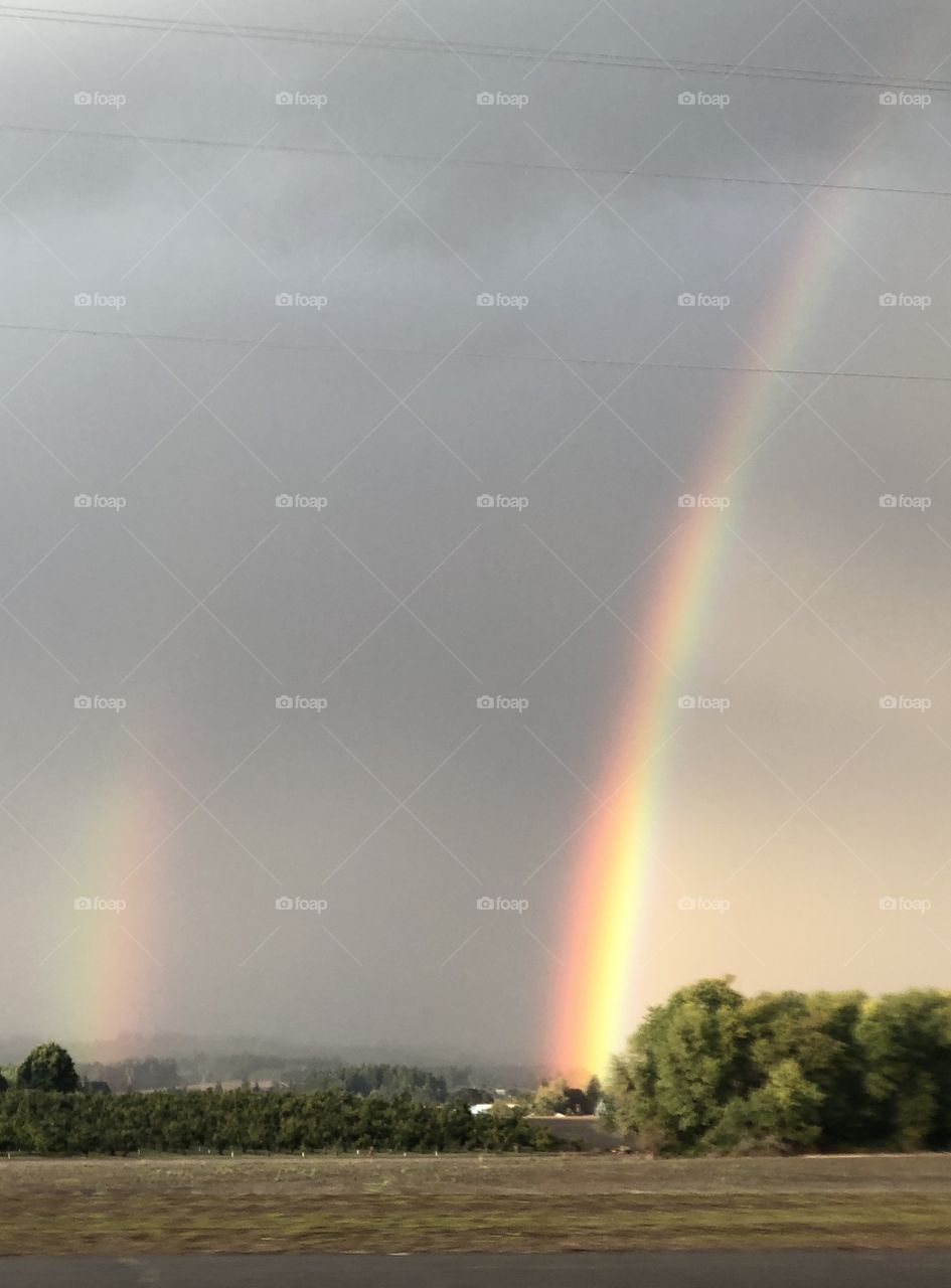 Rainbows from the Road