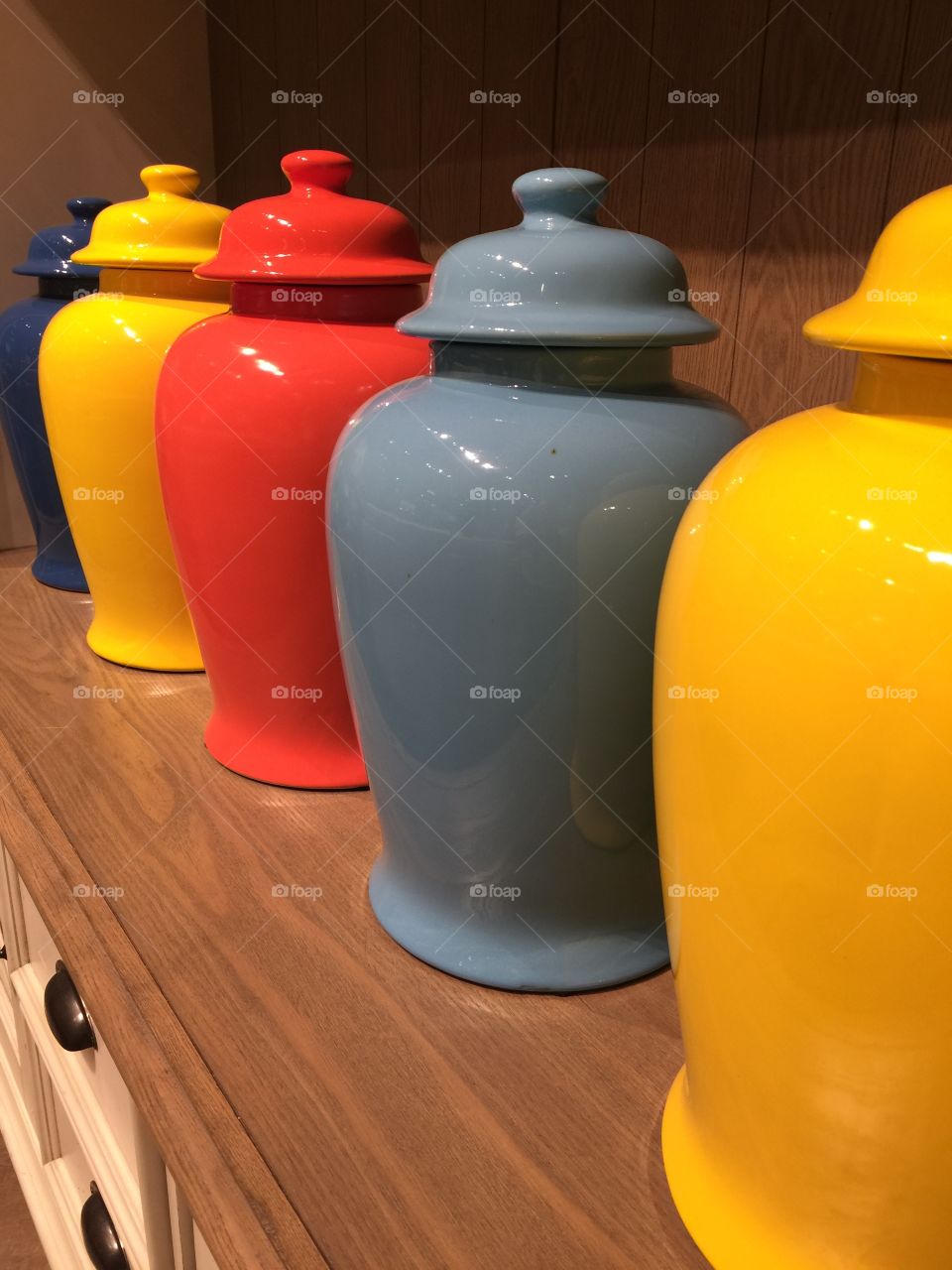 Primary Color Jars