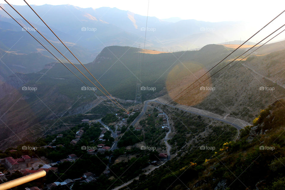 Tatev wings - the longest ropeway in the world.
