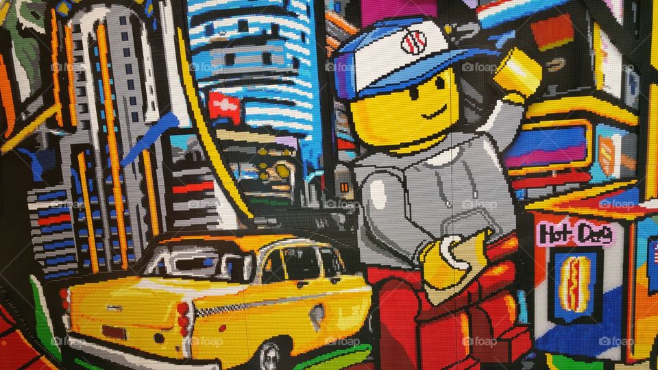 Lego painting 1