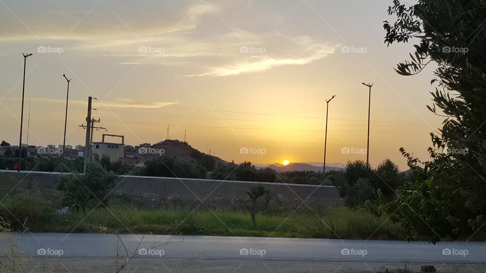 sunset