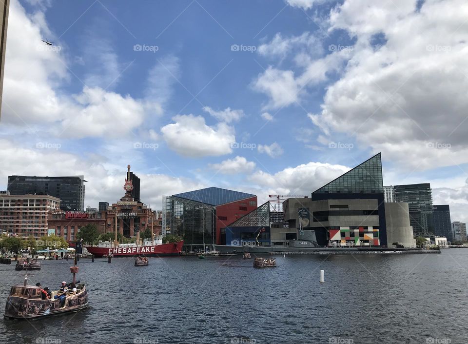 Inner harbor Baltimore 