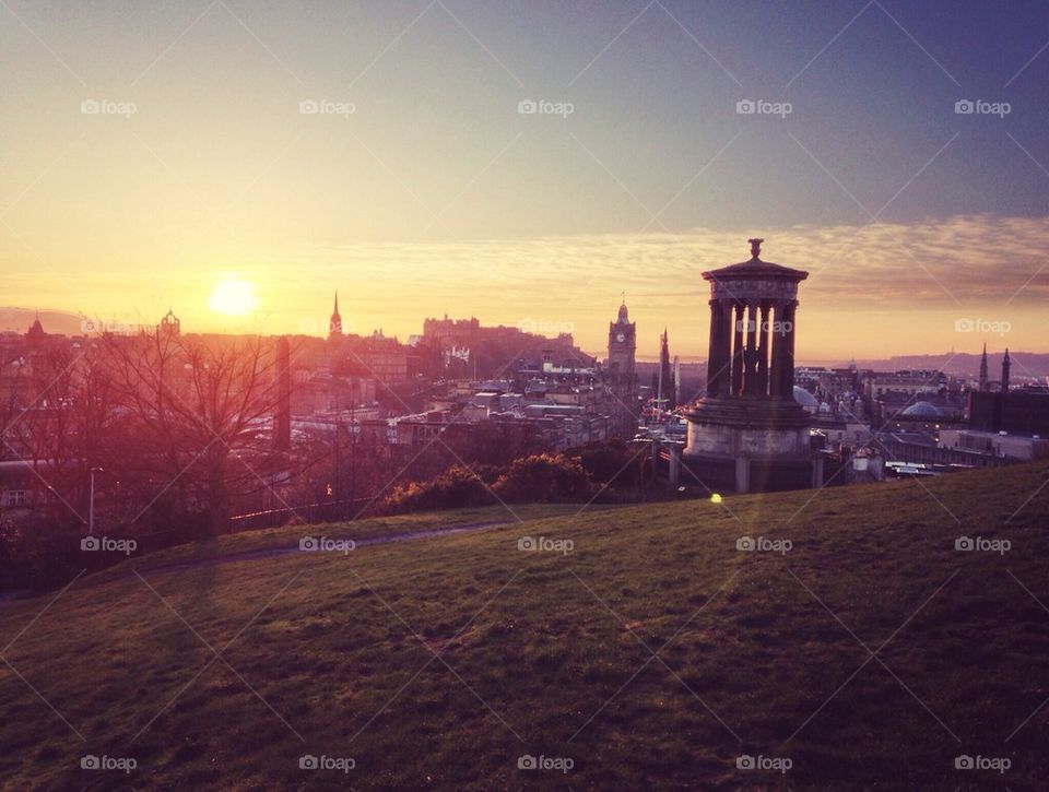 Edinburgh skyline