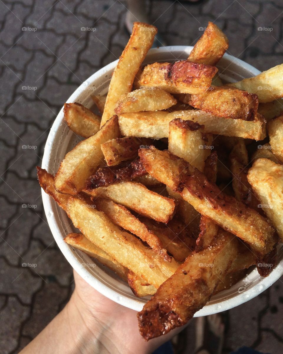 Fries from Kenoras Chip Truck 