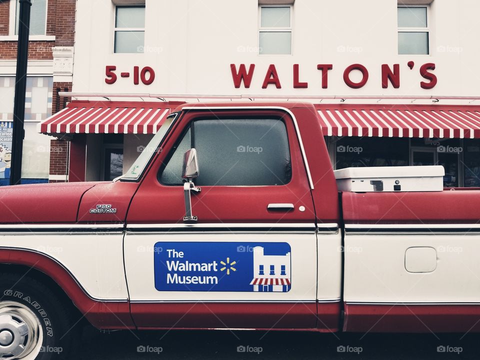 Sam Waltons truck