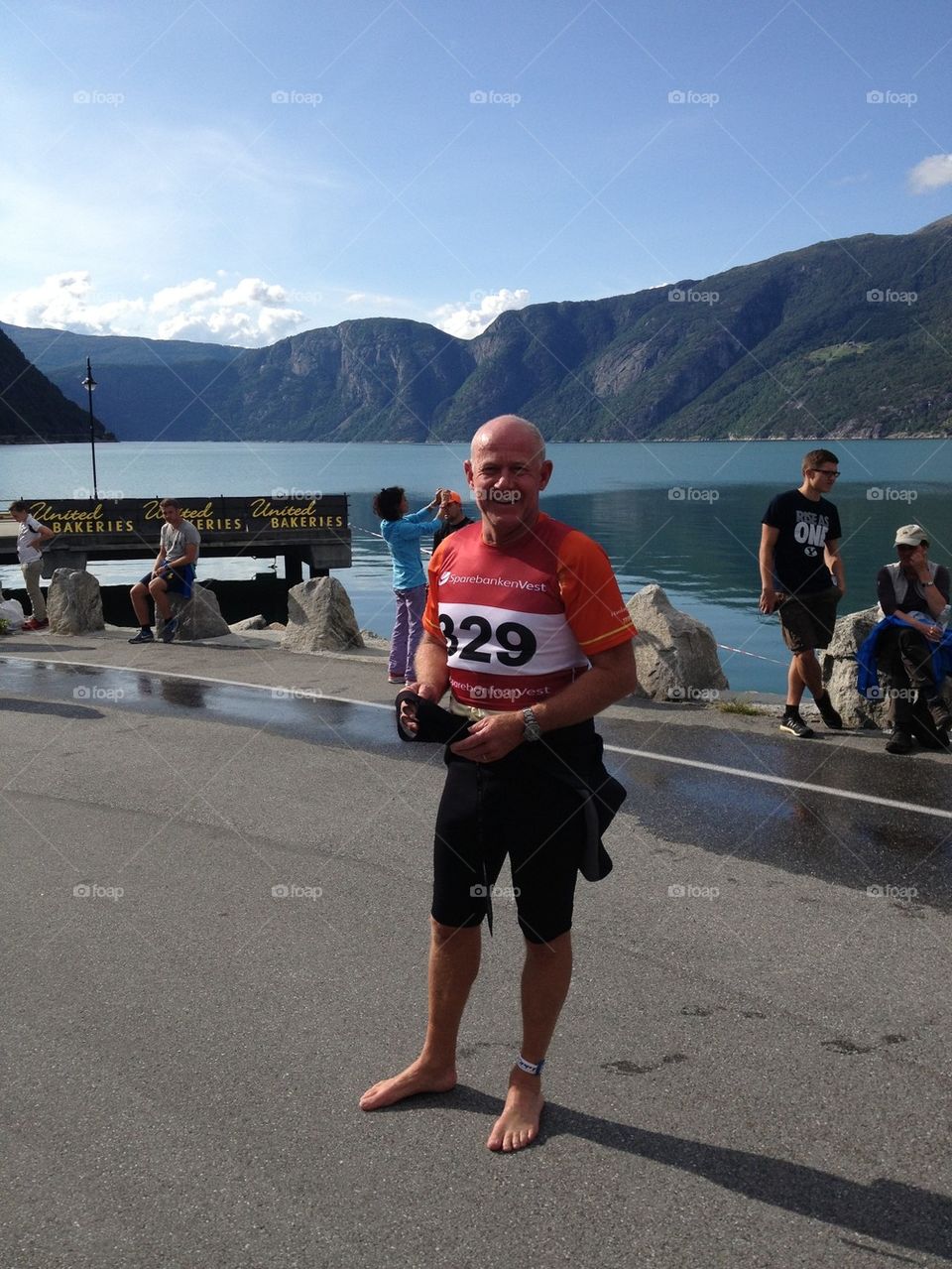 Mini triathlon Eidfjord Norge