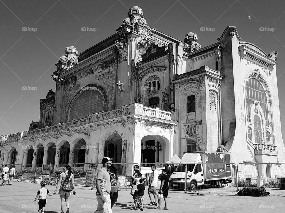 the old casino in Constanta