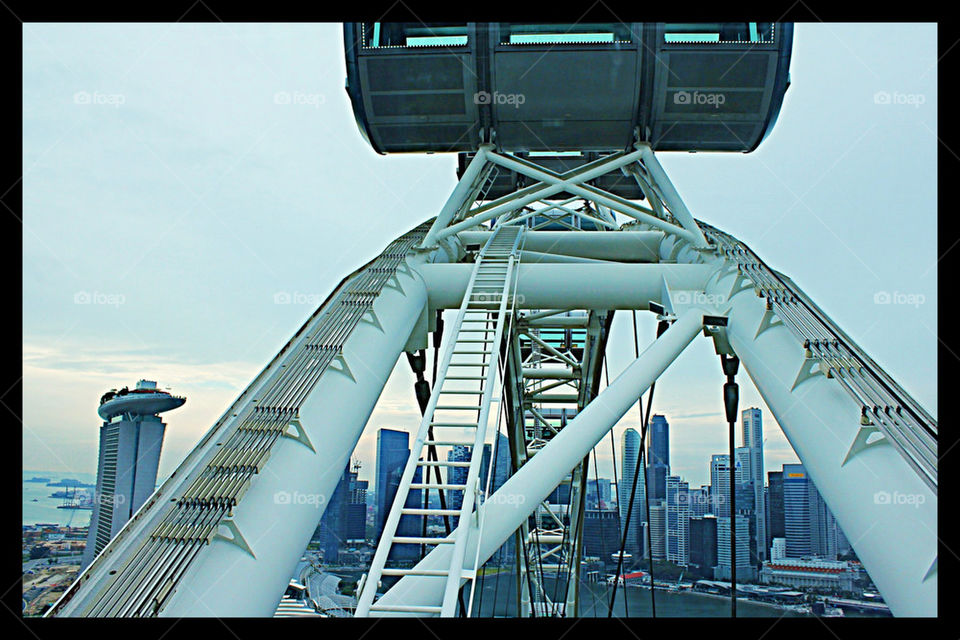 Up on the flyer Singapore