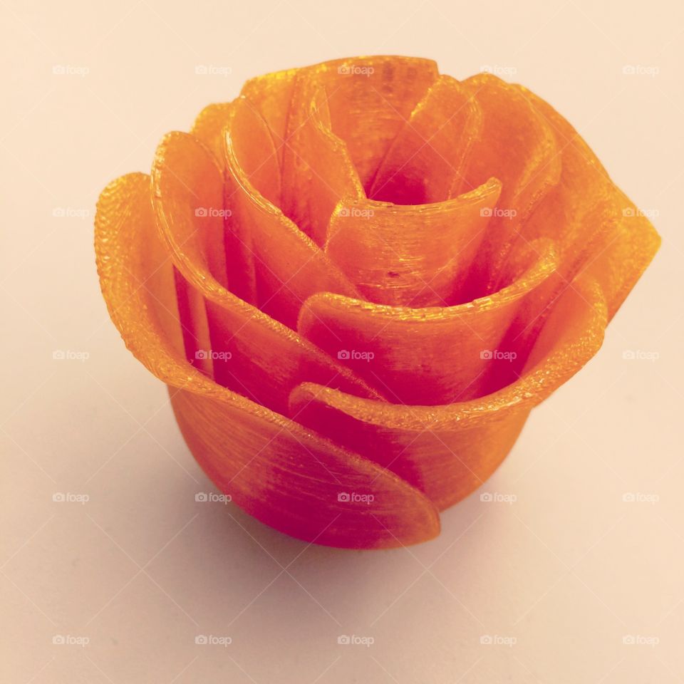 3D printed rose #romantic #engineeringatitsfinest
