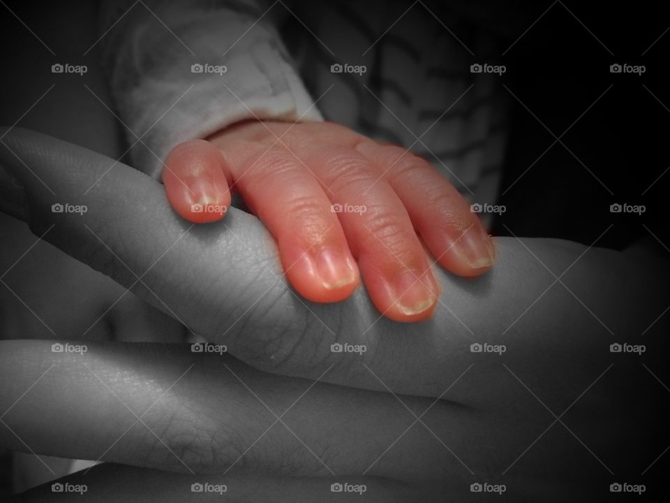 Baby Hands. Thats My New Cousin Hands She Is Just 18 Days Welcome To Our New Family Member