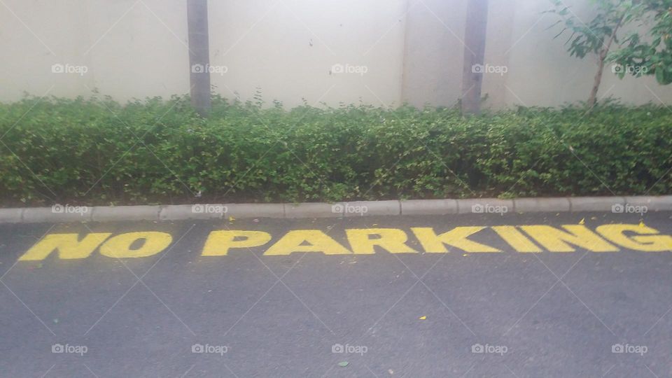 no parking