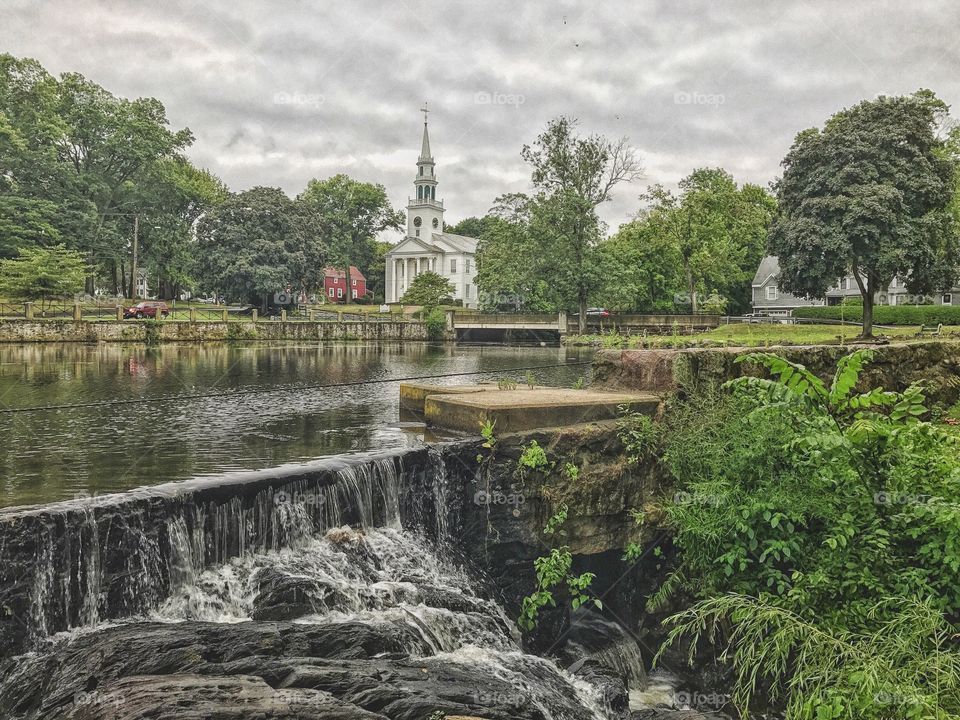 Rainy day in New England...