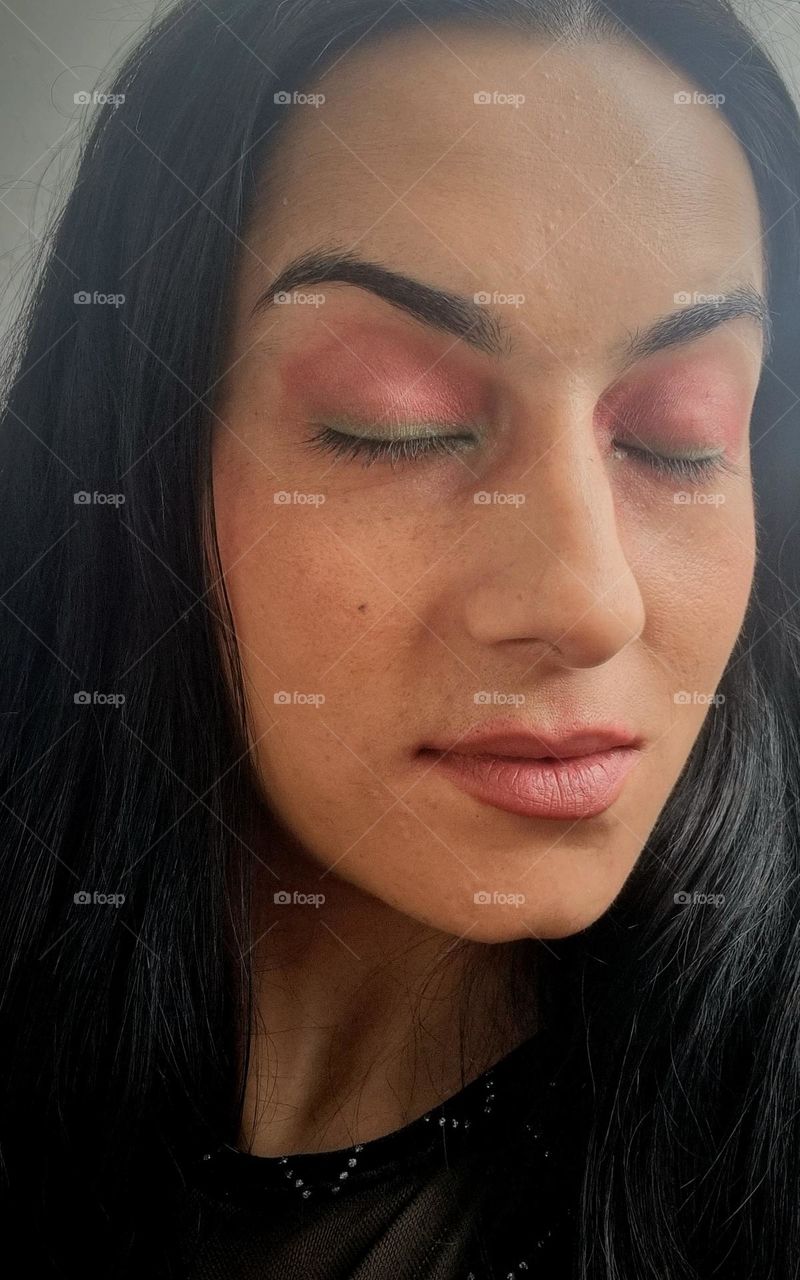 red and green make up