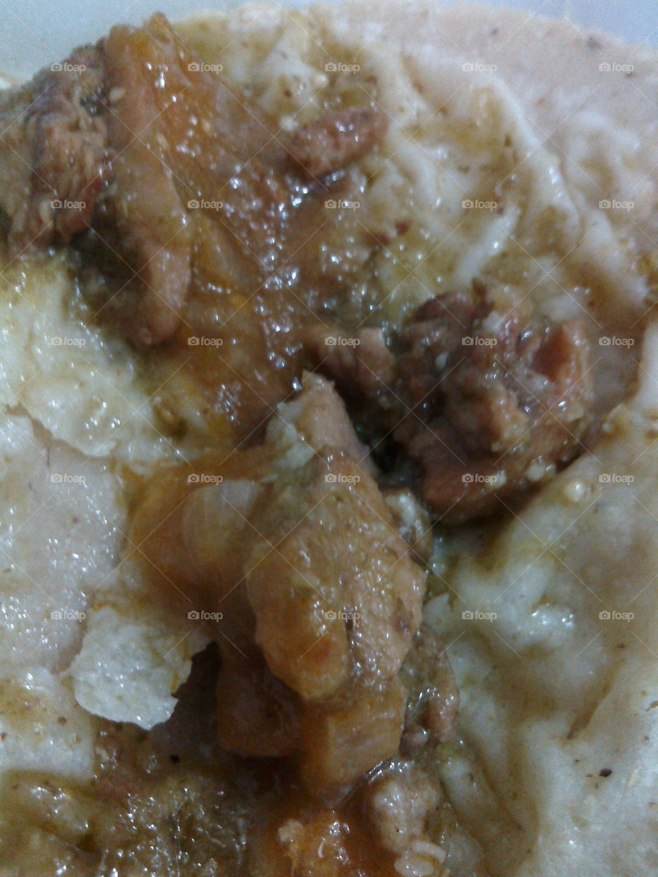 Taco de chicharron