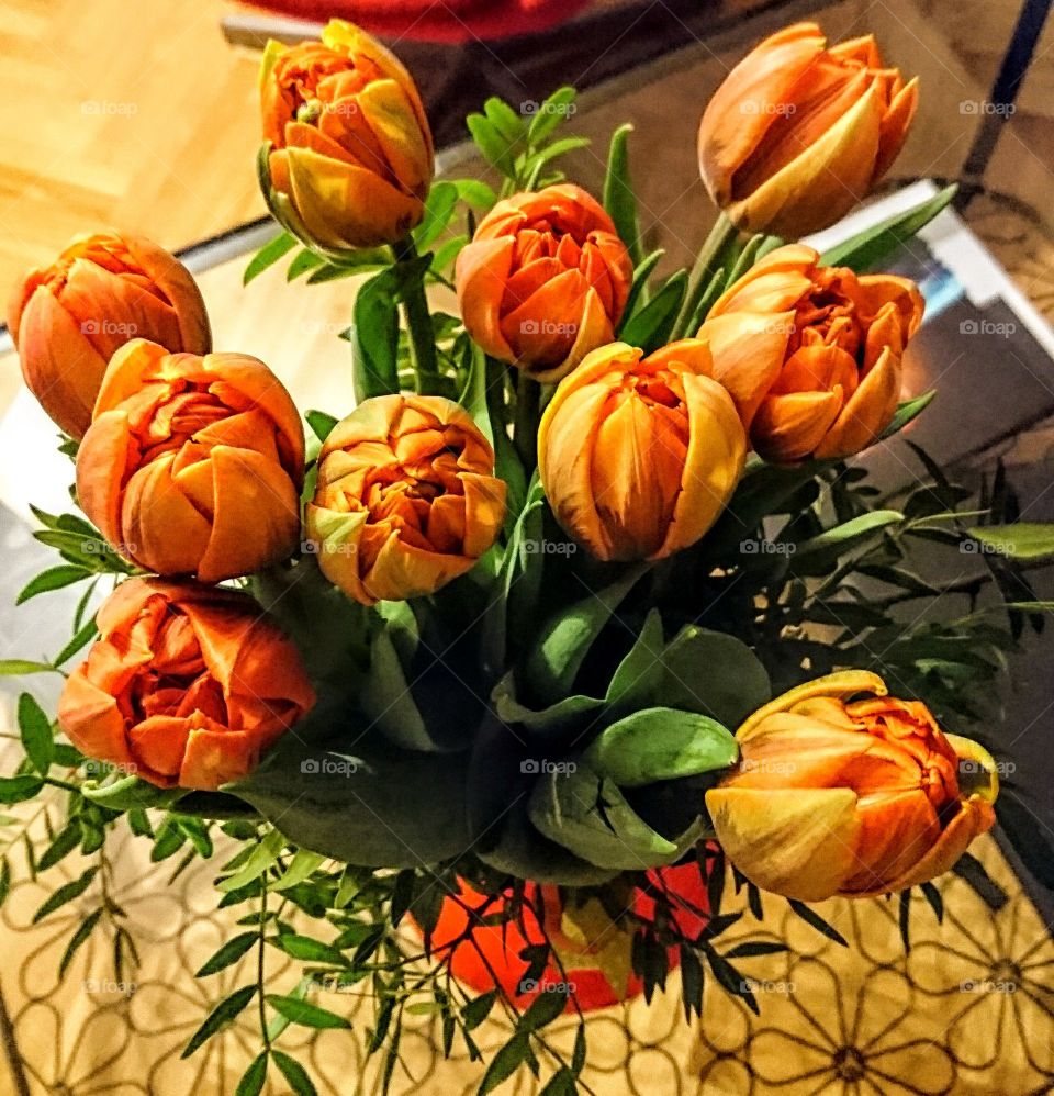 tulips bouquet