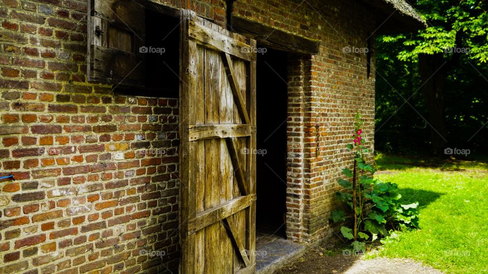 Facade of an old farm