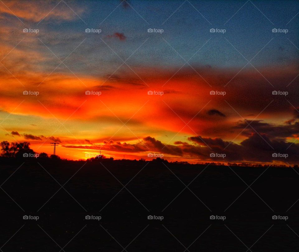 farbenspiel am Himmel