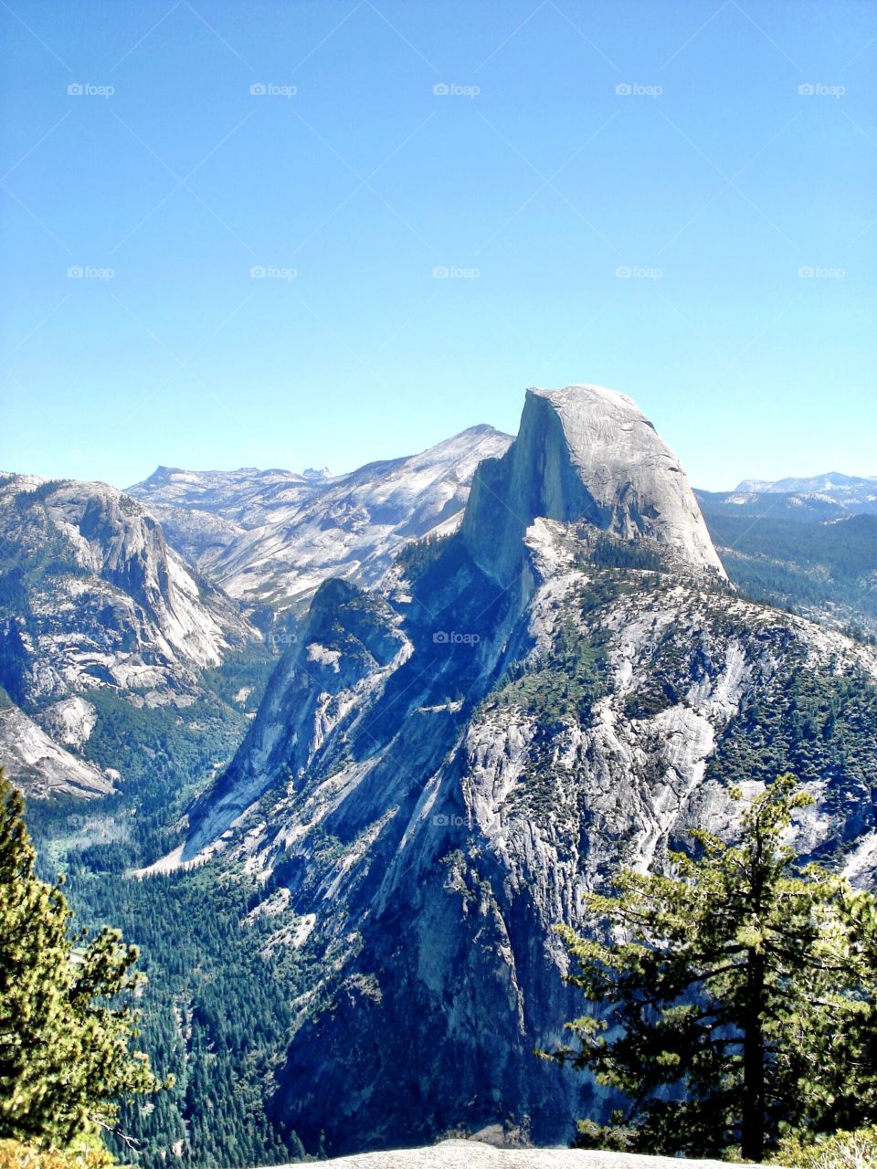 Half dome at yosemite