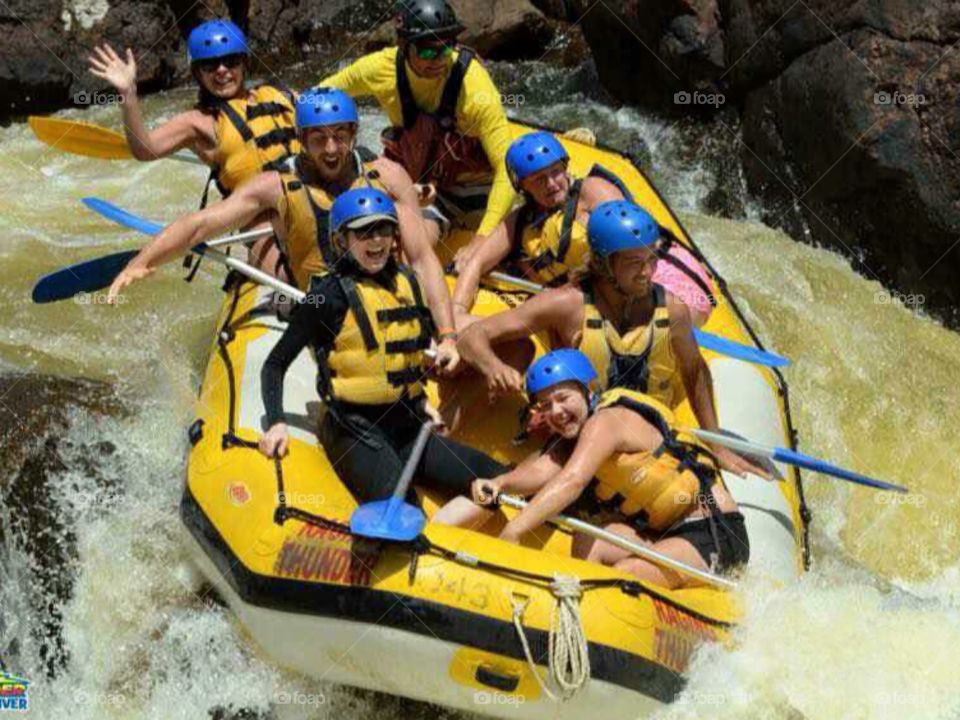 White water rafting