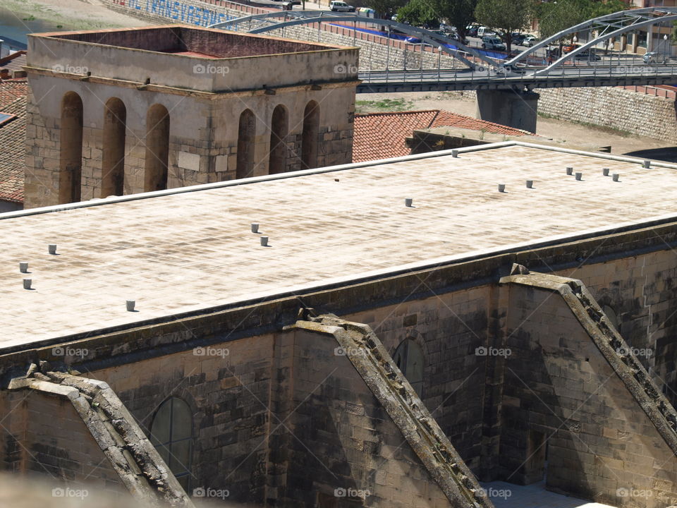 Cubierta de la Catedral. Tortosa