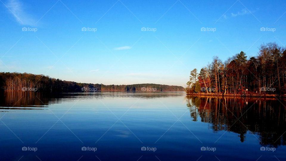 morning on the lake