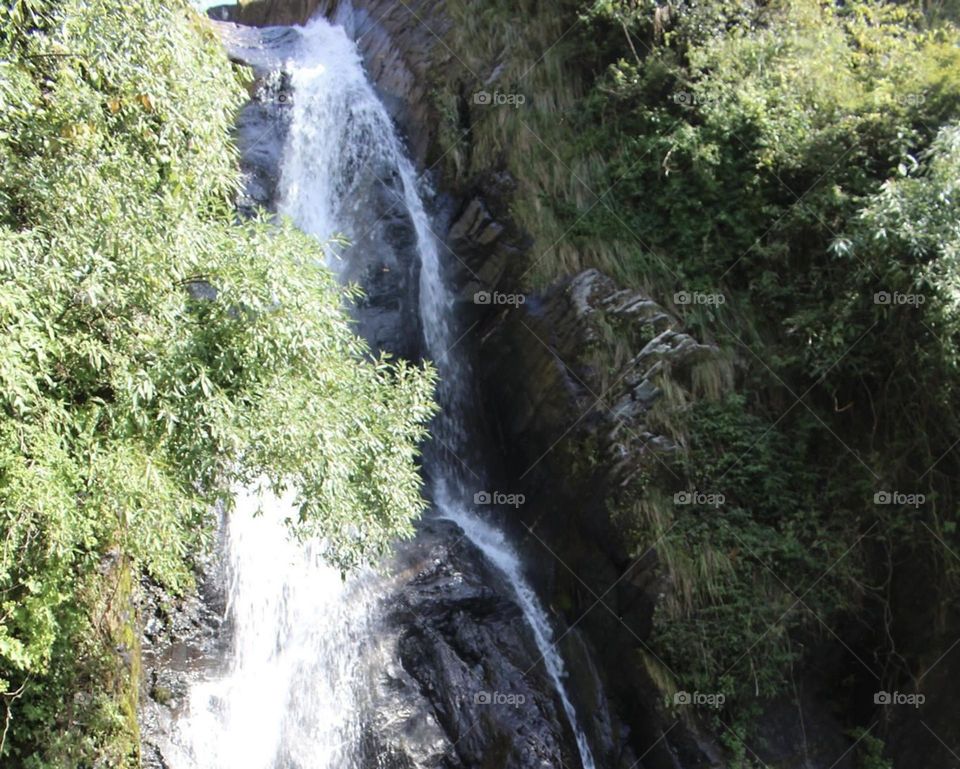 Waterfall view 