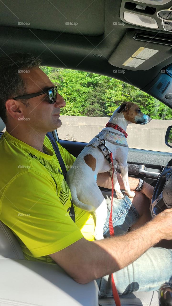 milo love draive whith dady