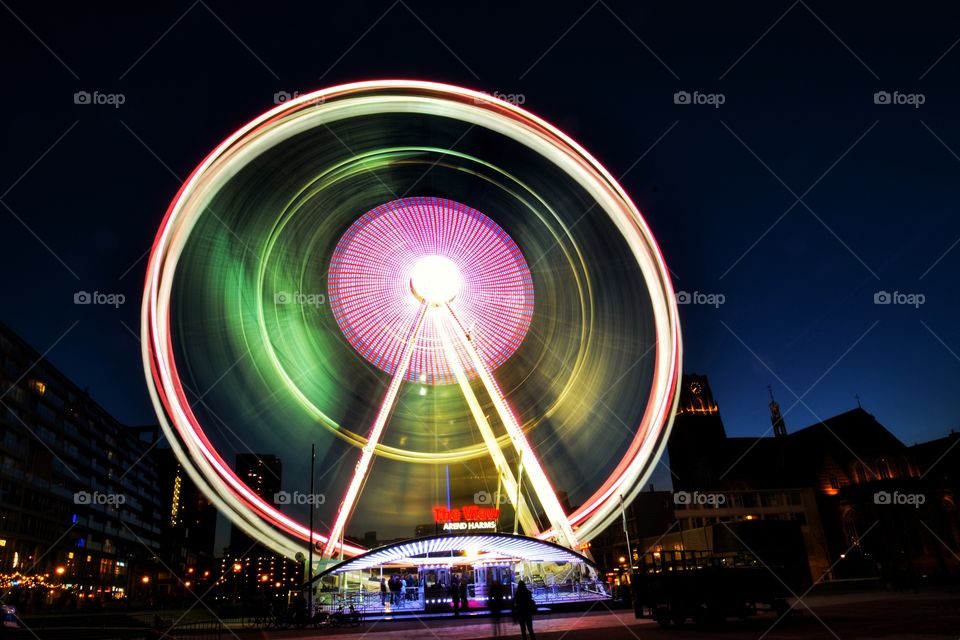 Ferrieswheel by night