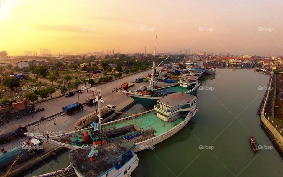 Sunda kelapa harbour 