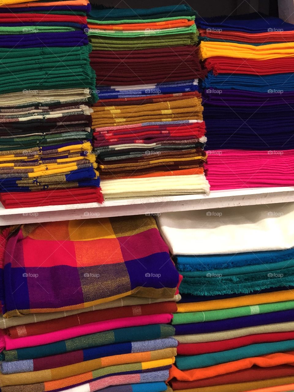 Fabric colors textiles