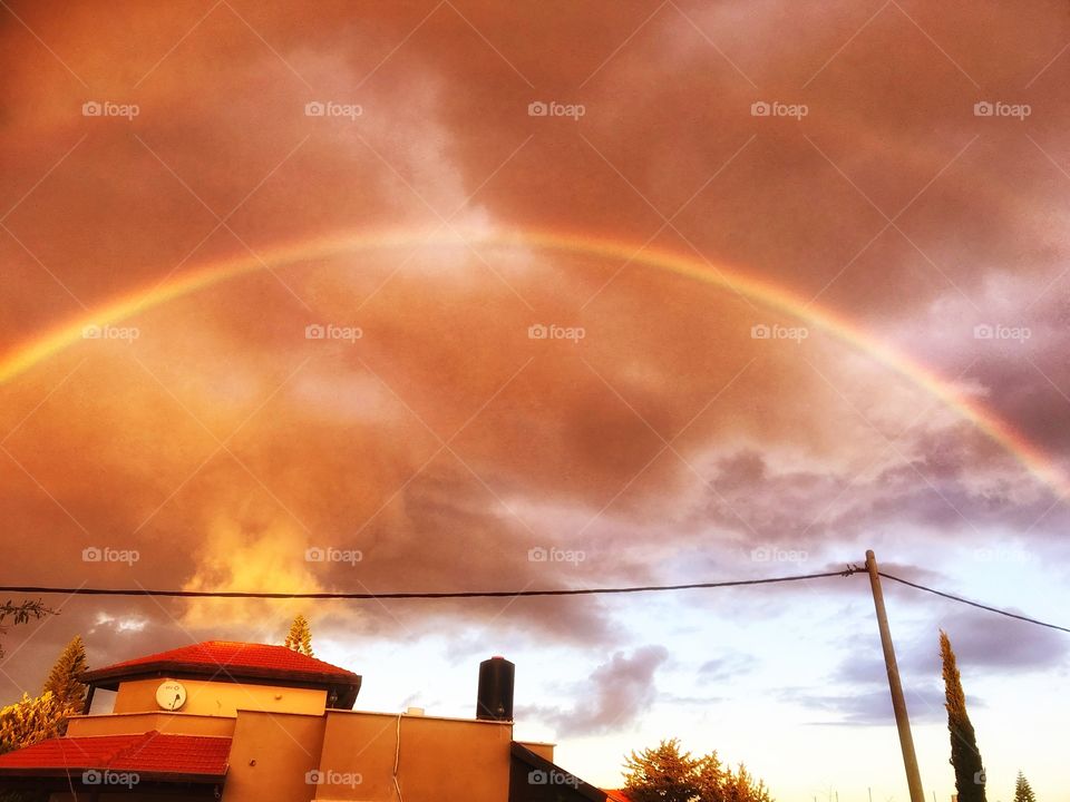 Beautiful rainbow.