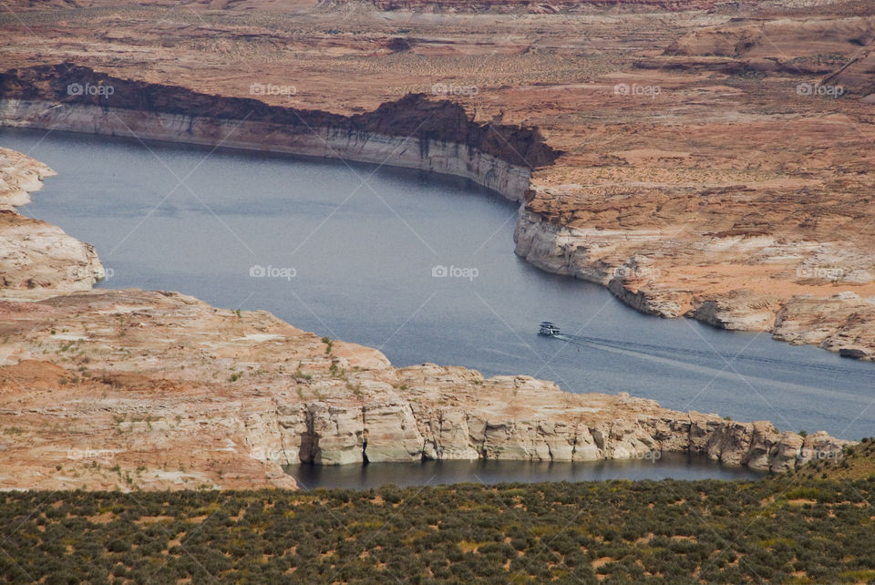 Lake Powell in southern Utah and Arizona