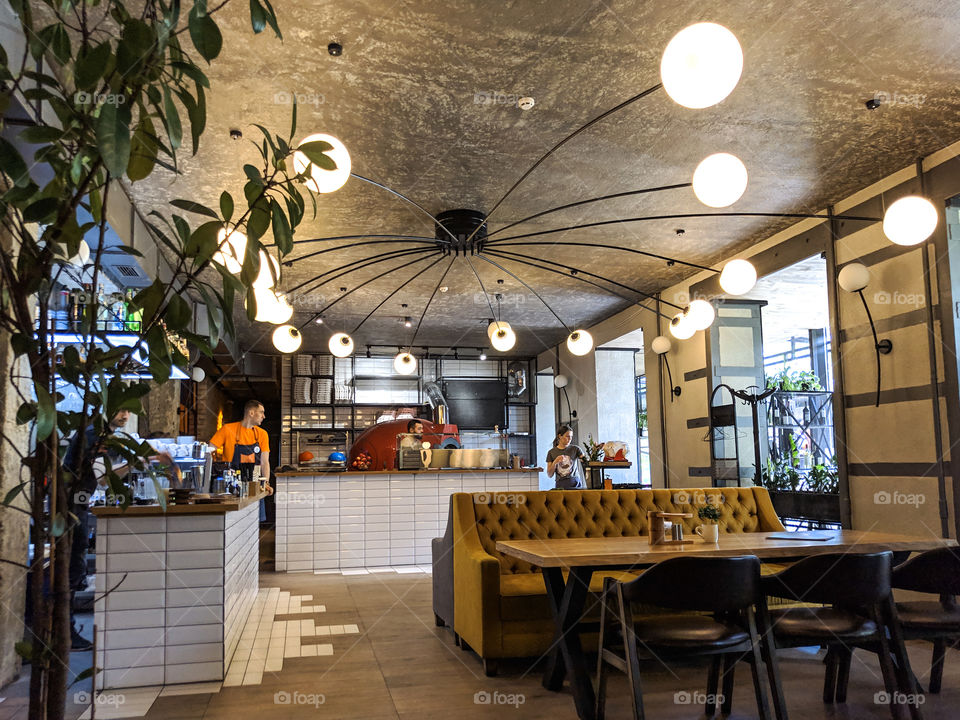 the cozy interior design