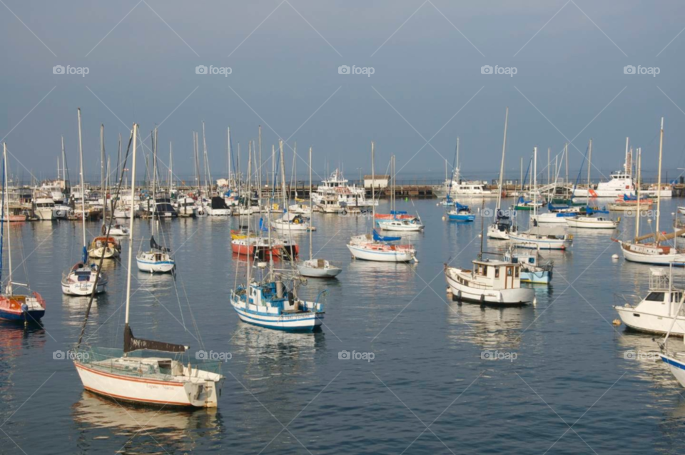 ocean boats water sea by stephenkirsh