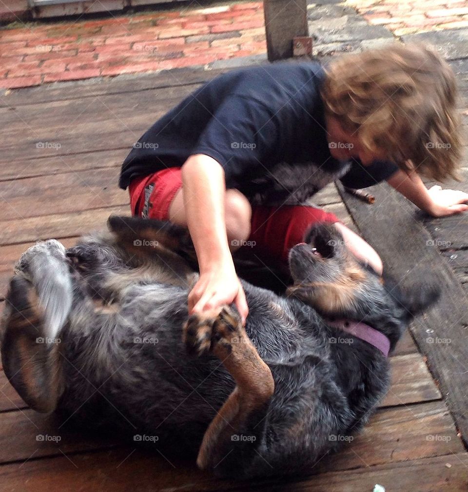 Wrestling with my best friend!!