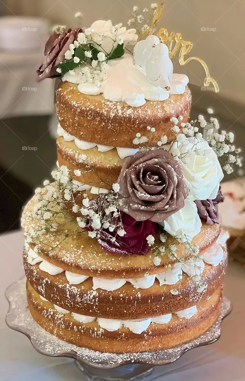 Best friend’s wedding cake