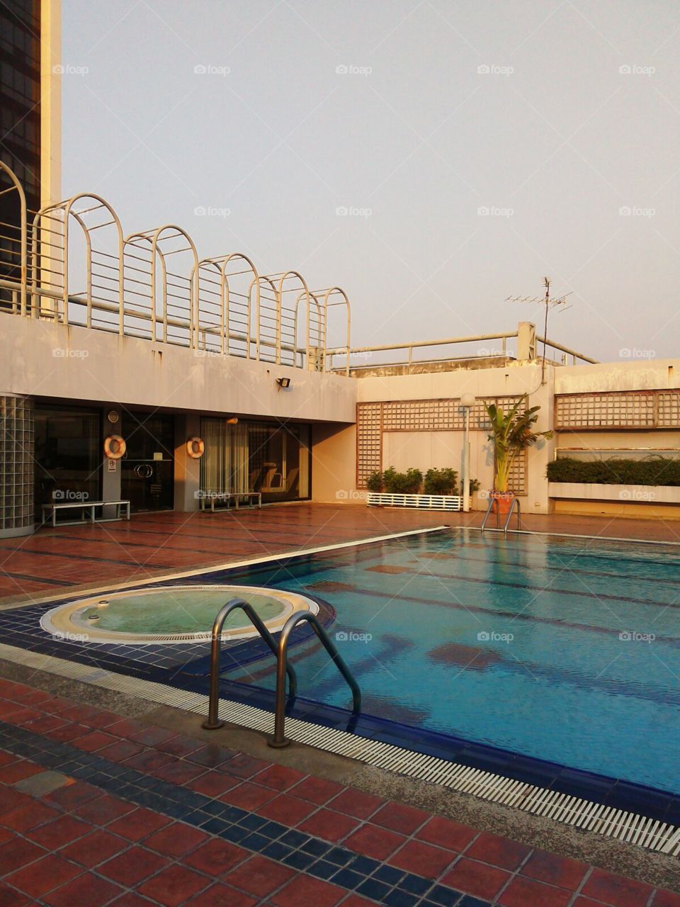 swimming pool. fitness