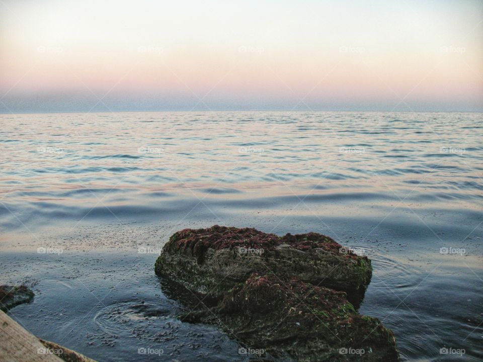 evening by the sea  вечер у моря