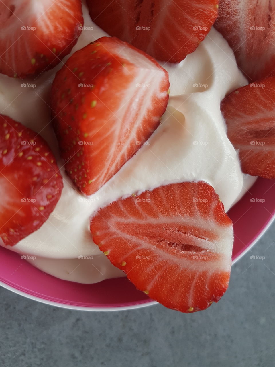 strawberries close up