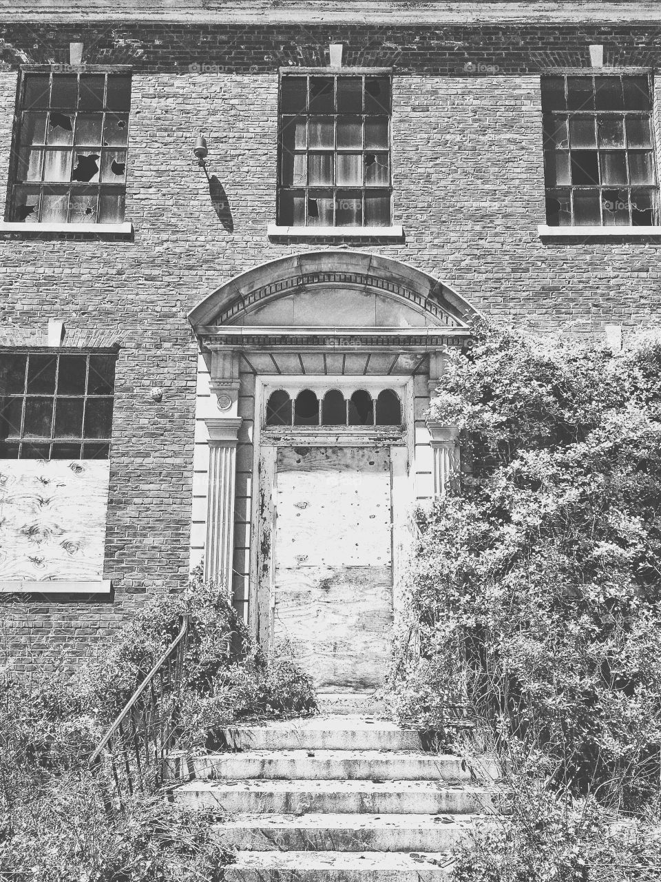 Derelict building in Newtown, CT...