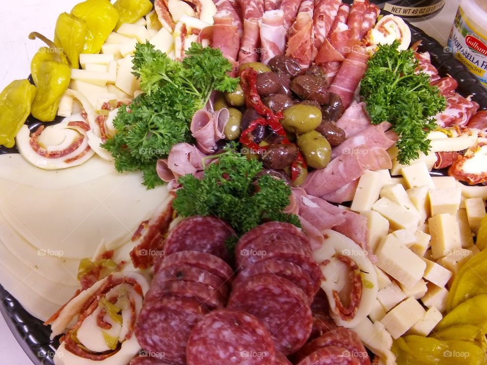 Meat and Cheese platter