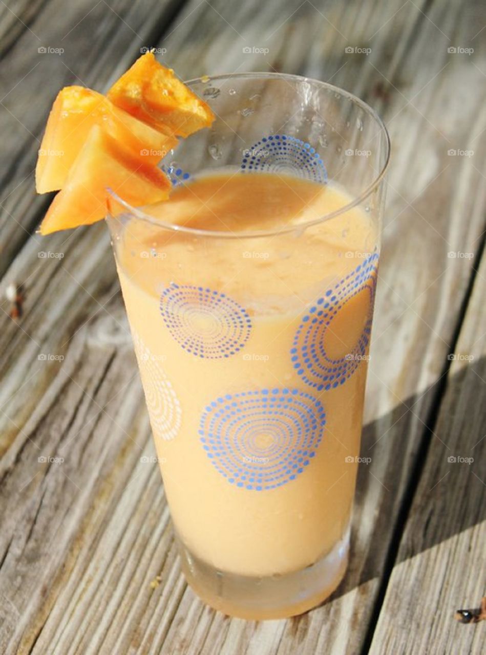 Papaya smoothie