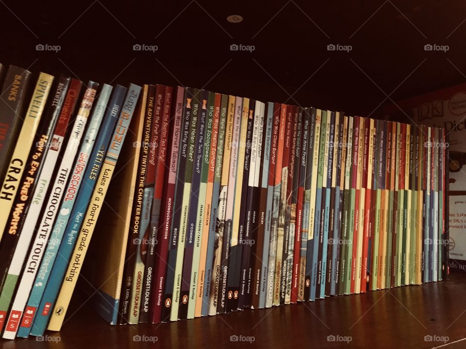 Children’s bookshelf