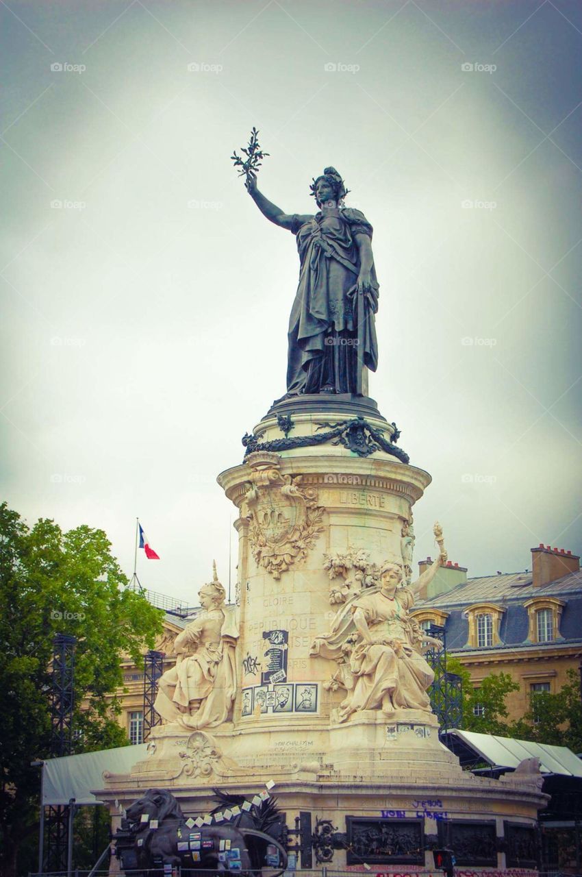 Place de la Republique - Paris, France