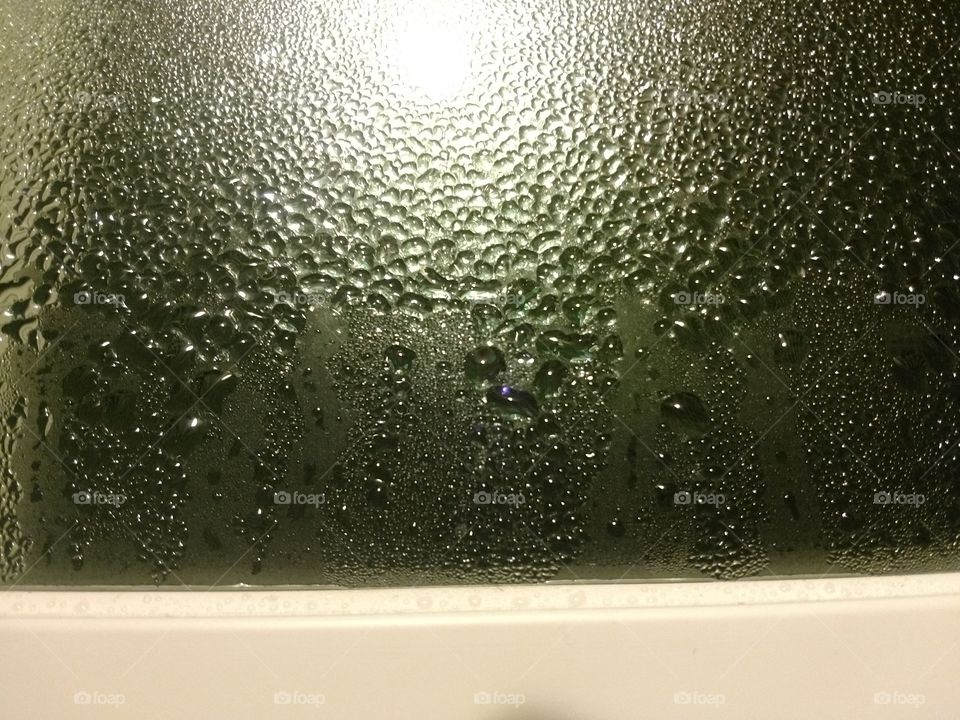 window with condensation