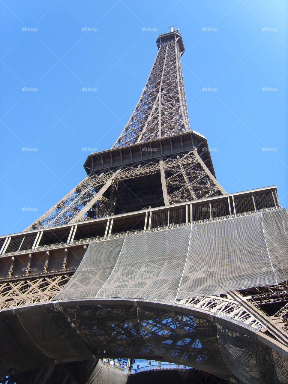 Low angle view of Eiffel Tower, Paris