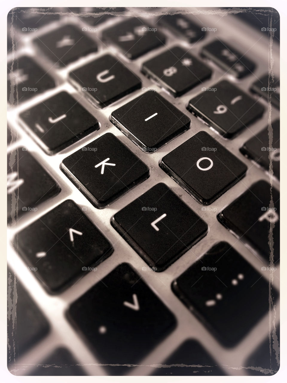 macro keyboard computer laptop by bsa