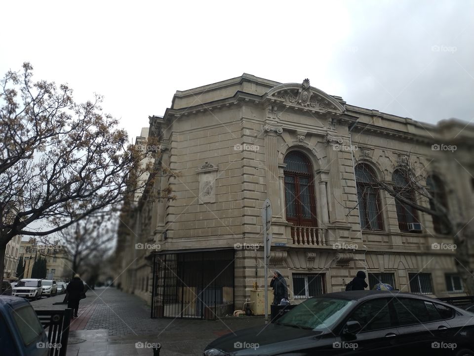 a older building of the Baku
