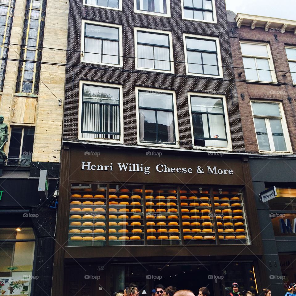 Cheese store in Amsterdam 