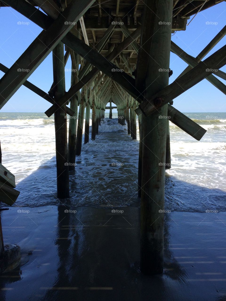 Under the Boardwalk. Under the Boardwalk